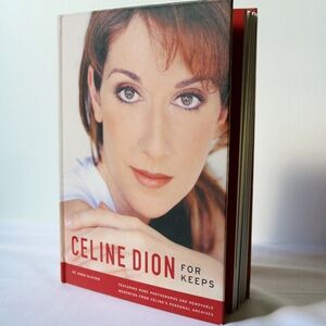 CELINE DION For Keeps Hardcover Book Personal Archives Collectible Photographs